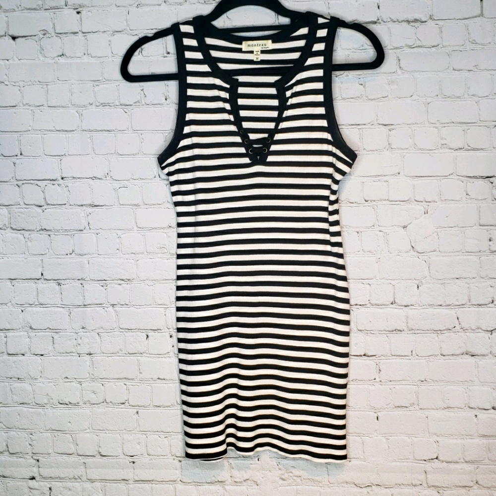 Monteau Sleeveless Dress M